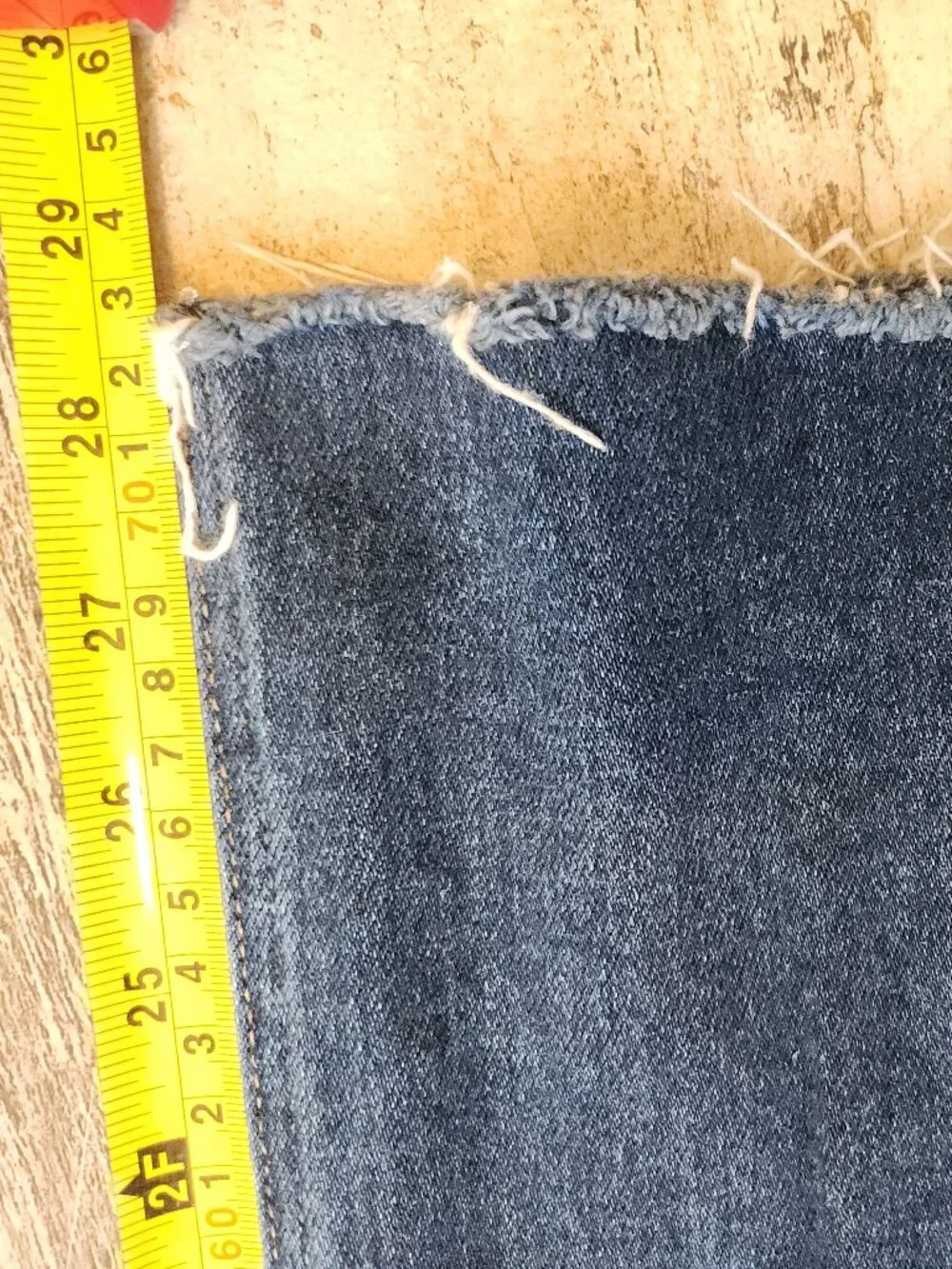 Paige Jeans Womens 26 Claudine Boot Cut High Rise Stretch Denim Raw Hem